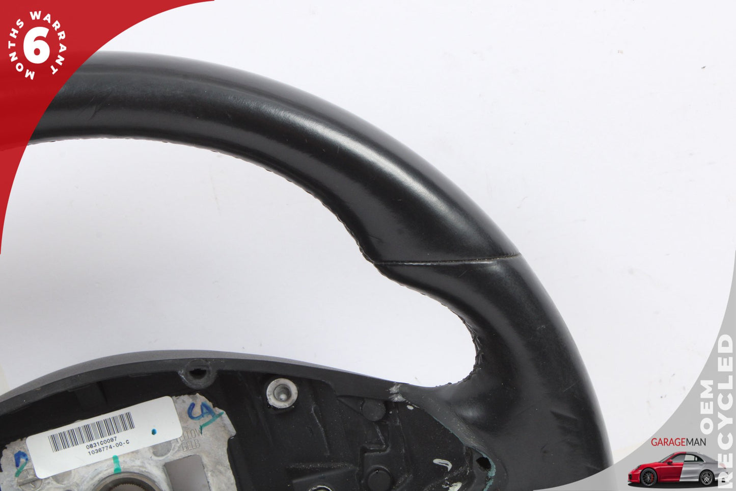 2012-2015 Tesla Model S Front Left Side Steering Wheel Black 103677400C OEM