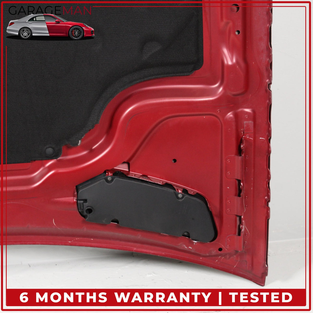 2003-2008 Mercedes R230 SL550 SL500 Front Hood Bonnet Panel Thulite Red OEM
