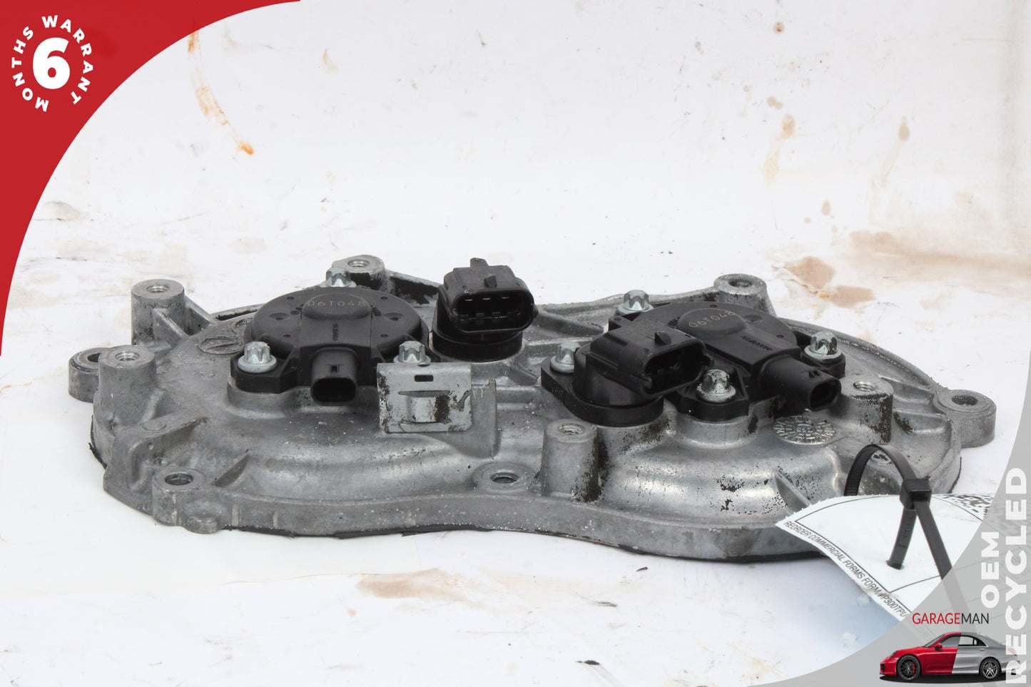 2005-2013 Mercedes W221 S550 Front Left Side Engine Timing Chain Cover Plate OEM