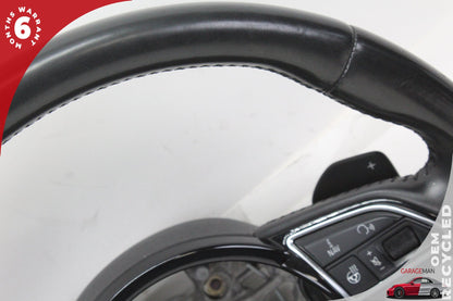 12-18 Audi A6 C7 Steering Wheel Left w/ Paddle Shifters 4G0419091T