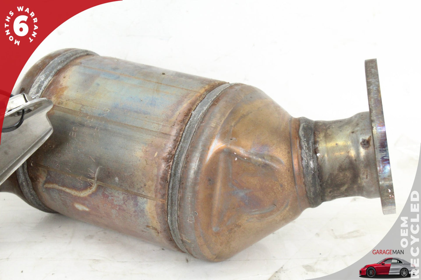 2012-2015 Audi A6 A7 A8 3.0L Left Driver Side Exhaust Downpipe 4G0131703AF OEM