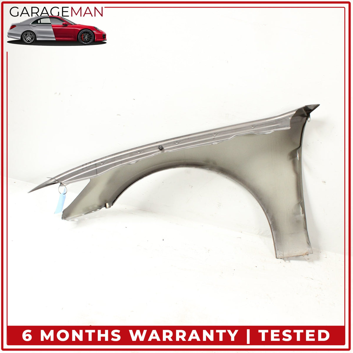 2012-2018 Audi A6 S6 Front Right Passenger Side Fender Wing Panel Gray OEM