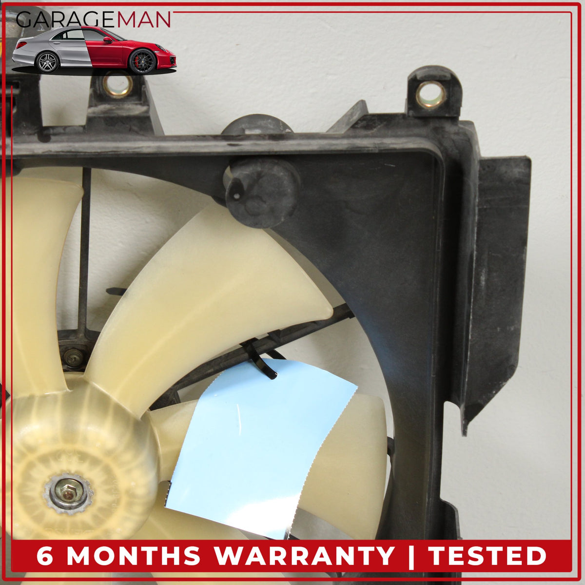 2001-2006 Lexus LS430 XF30 Radiator Cooling Dual Fan Blade w/ Motor Assembly OEM