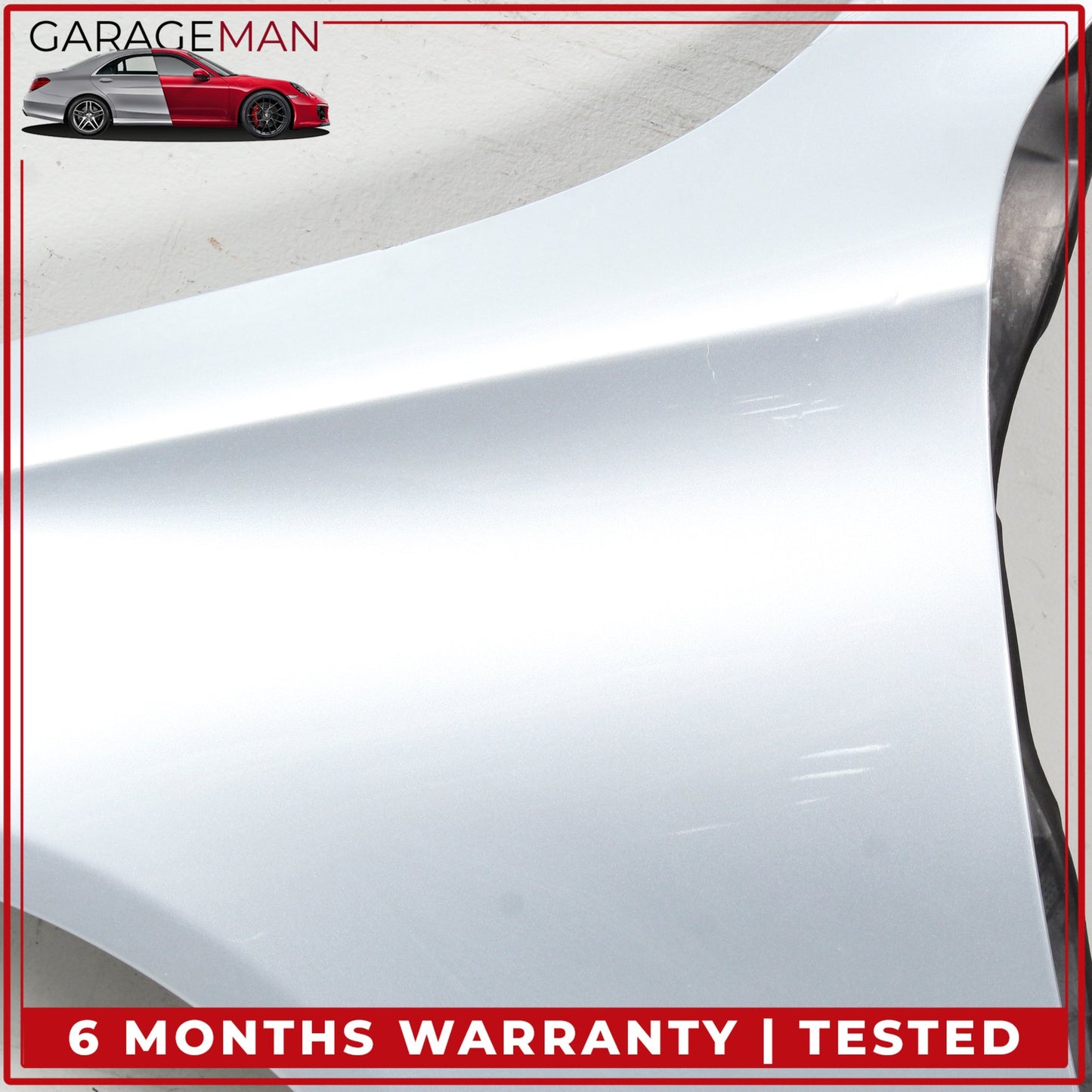 2015-2023 Mercedes W205 C300 Front Left Side Fender Panel Diamond Silver OEM