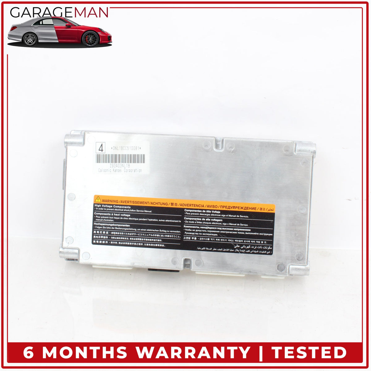 2013-2017 Nissan Leaf Electric Battery Control Module 393A03NF1A OEM