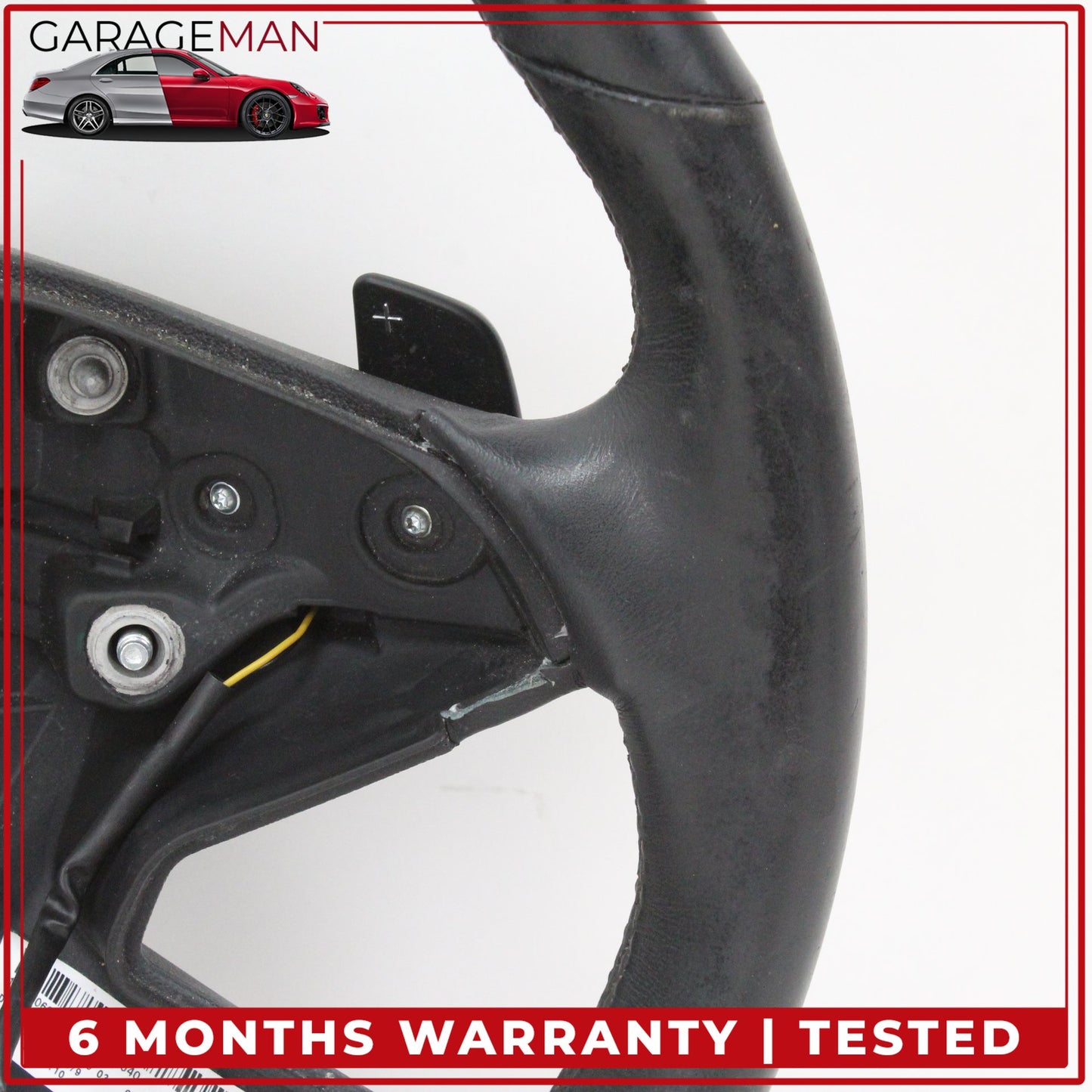 2009-2013 Mercedes W164 ML350 Steering Wheel w/ Paddle Shifters 1644606903 OEM