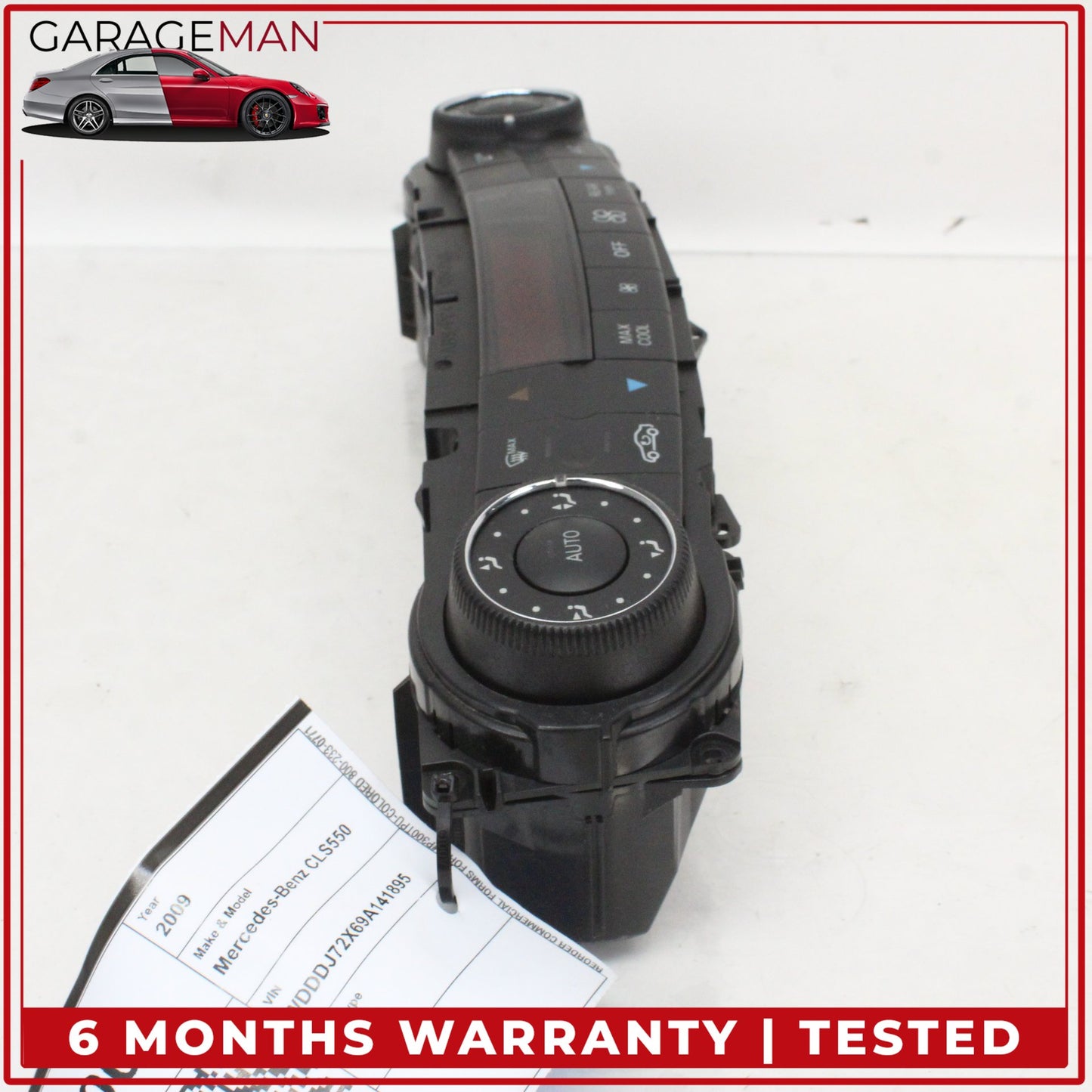 2006-2011 Mercedes W219 CLS550 AC Temperature Climate Control Switch Panel OEM