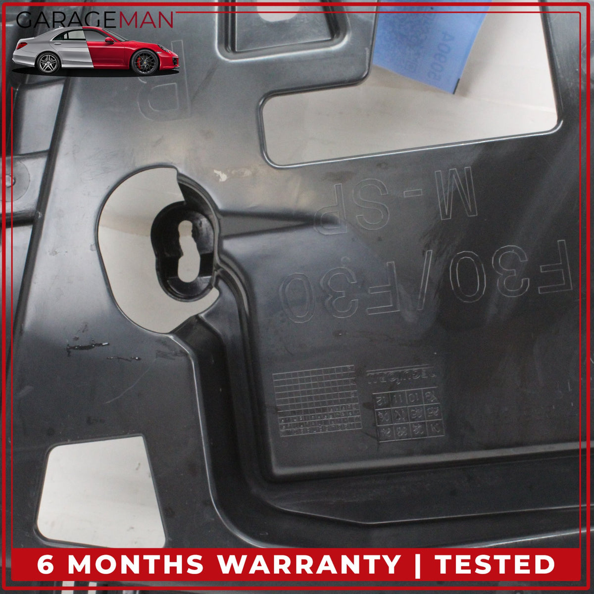 2012-2018 BMW 320i xDrive Rear Right Side Bumper Mount Support Bracket OEM