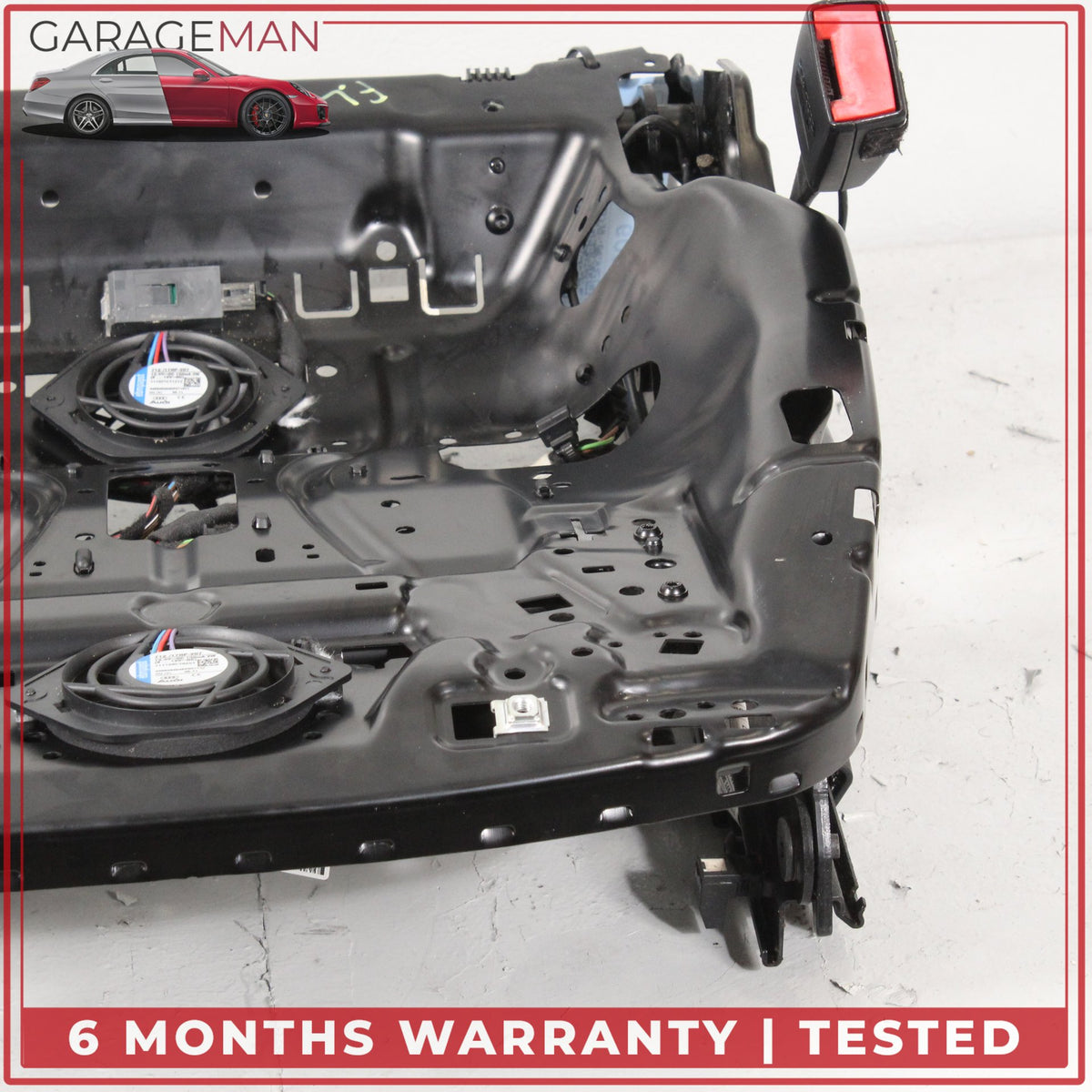 2012-2018 Audi A7 Front Right Passenger Side Seat Track Rail Frame w/ Motor OEM