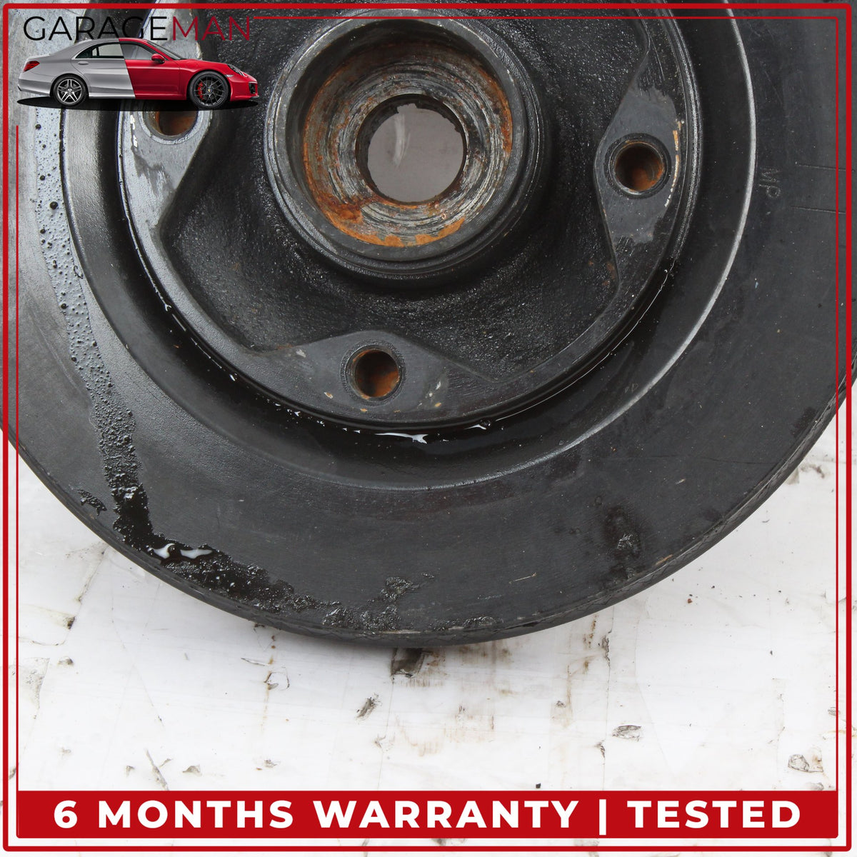 2008-2019 BMW 650i 550i 4.4L Engine Motor Crankshaft Pulley Vibration Damper OEM