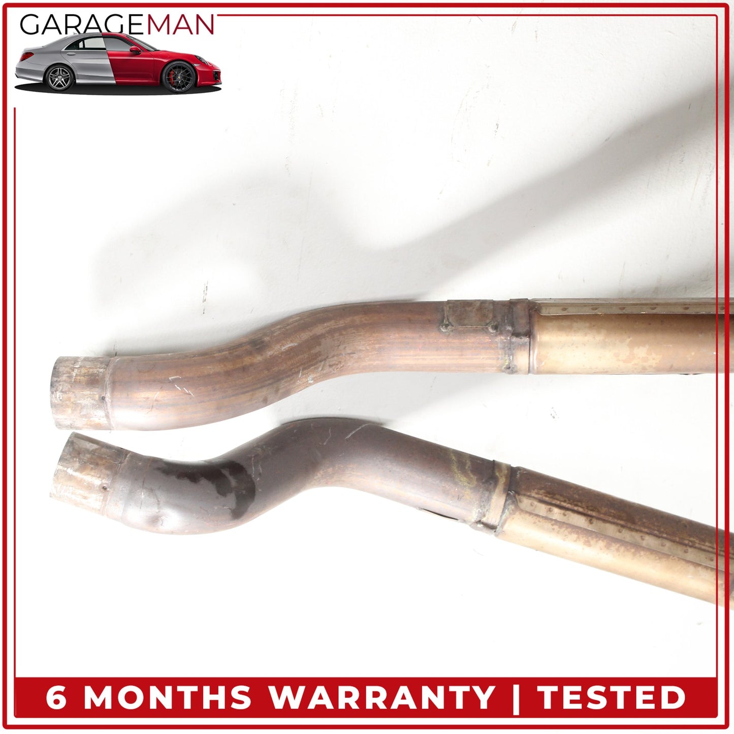 2004-2019 Maserati GranTurismo M145 Left and Right Side Exhaust Downpipe Set OEM