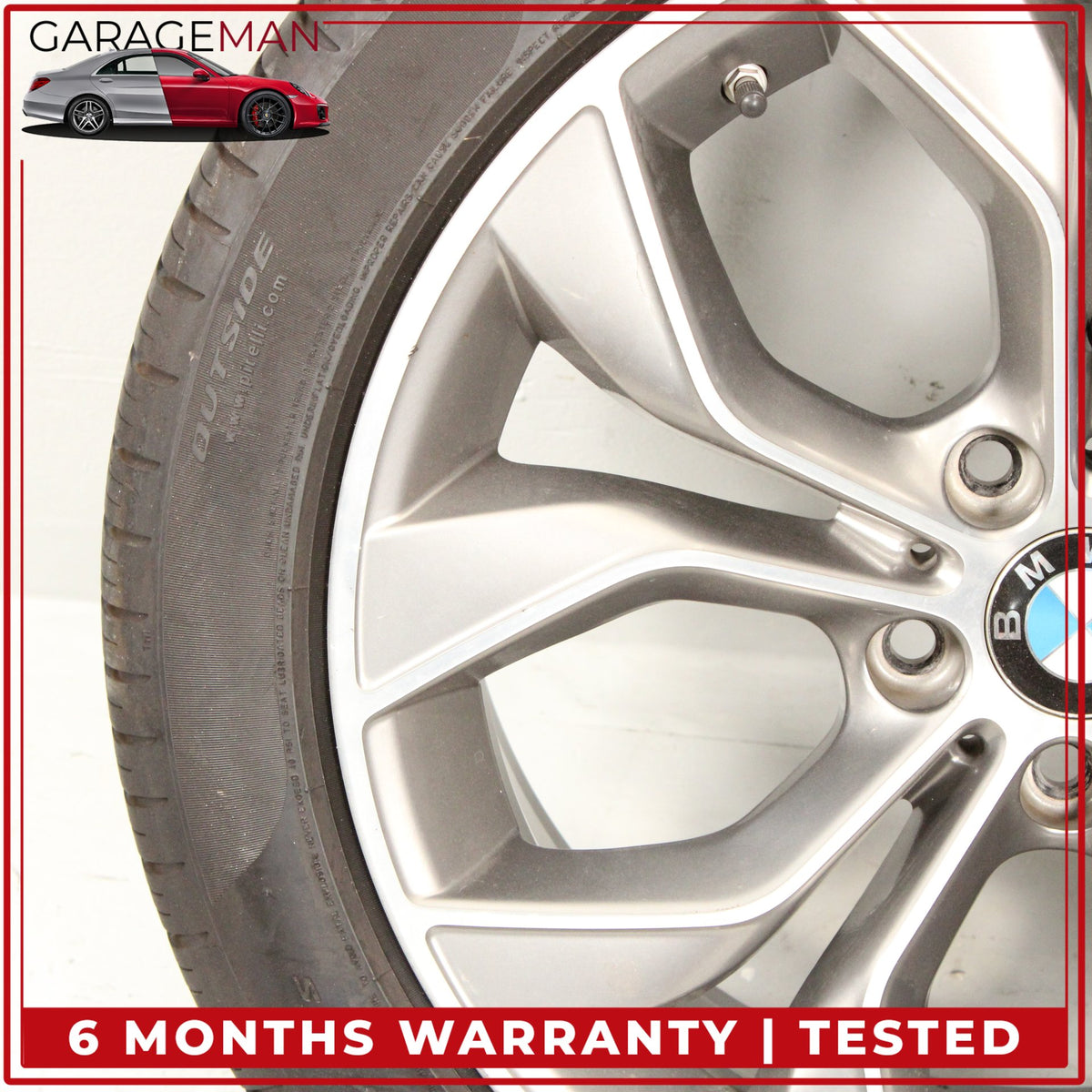 2011-2018 BMW X3 X4 F25 F26 Front or Rear Wheel Rim w/ Pirelli Tire 6862890 OEM