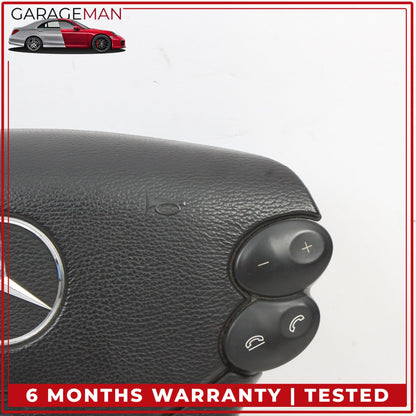 2003-2012 Mercedes W211 E350 Front Left Driver Side Steering Wheel Airbag OEM