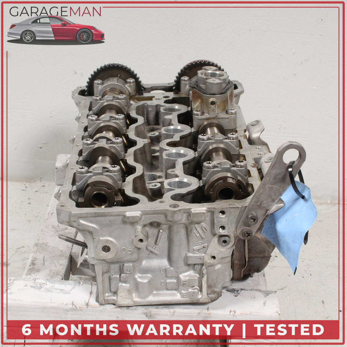 2008-2014 BMW 650i 550i X5 X6 4.4L V8 N63 Left Side Cylinder Head 7573940 OEM