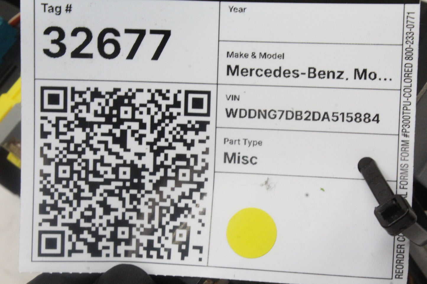 2010-2013 Mercedes-Benz S550 W221 Rear SAM Fuse Box Relay Module 2219006902