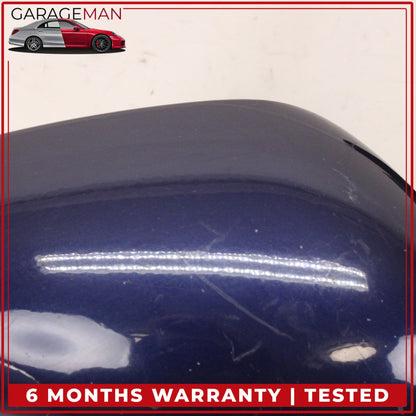 1999-2005 Porsche 911 Carrera 996 Right Door Rear View Mirror Blue Metallic OEM