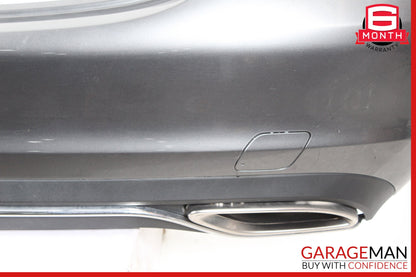 2015-2018 Mercedes W205 C300 C400 Sedan Base Rear Bumper Cover Assembly Gray OEM