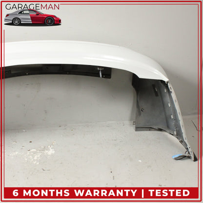 2010-2015 Audi Q7 Rear Bumper Cover Panel Glacier White Metallic OEM