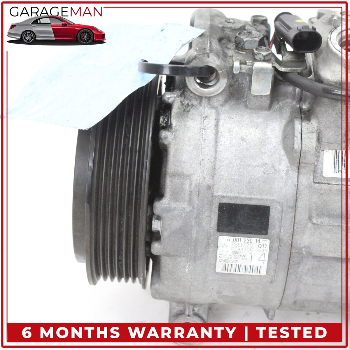 2003-2009 Mercedes W219 CLS550 AC A/C Air Conditioning Compressor 0012301411 OEM