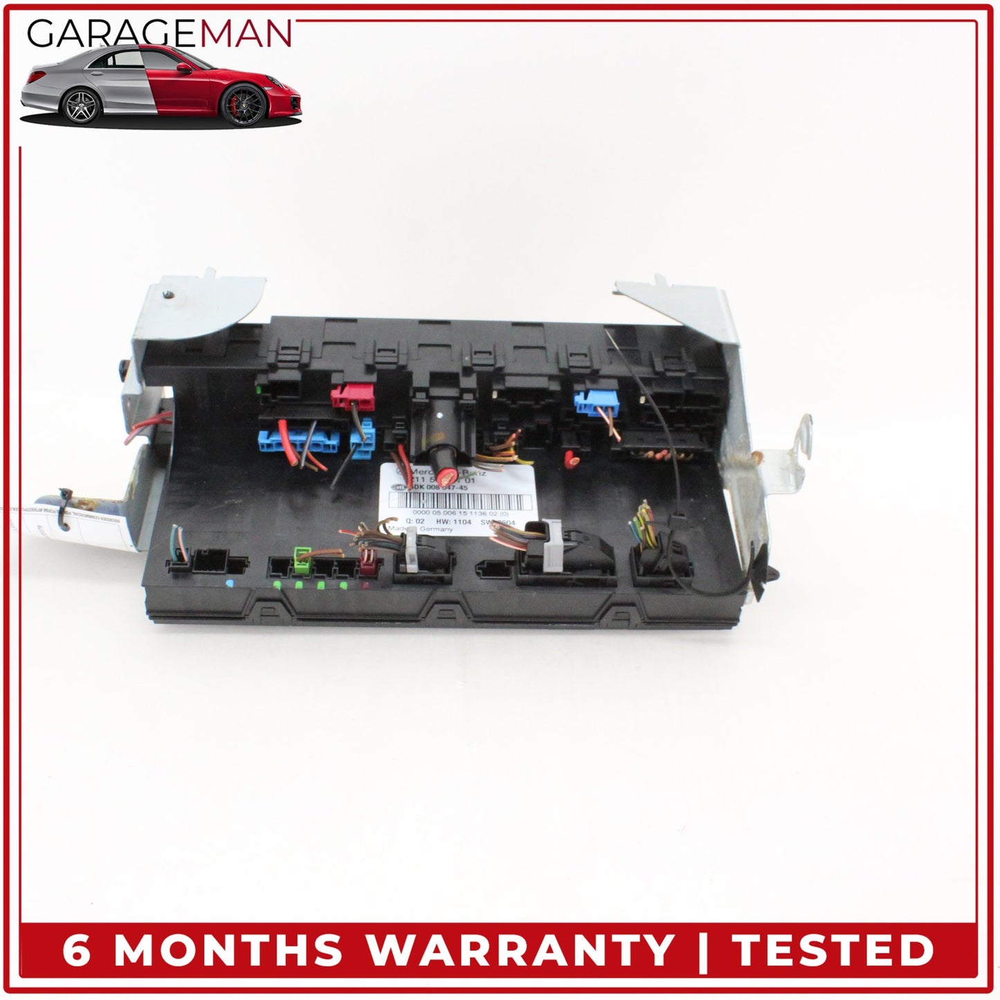 2003-2011 Mercedes W219 CLS500 Rear Trunk Fuse Relay Box Module 2115455101 OEM