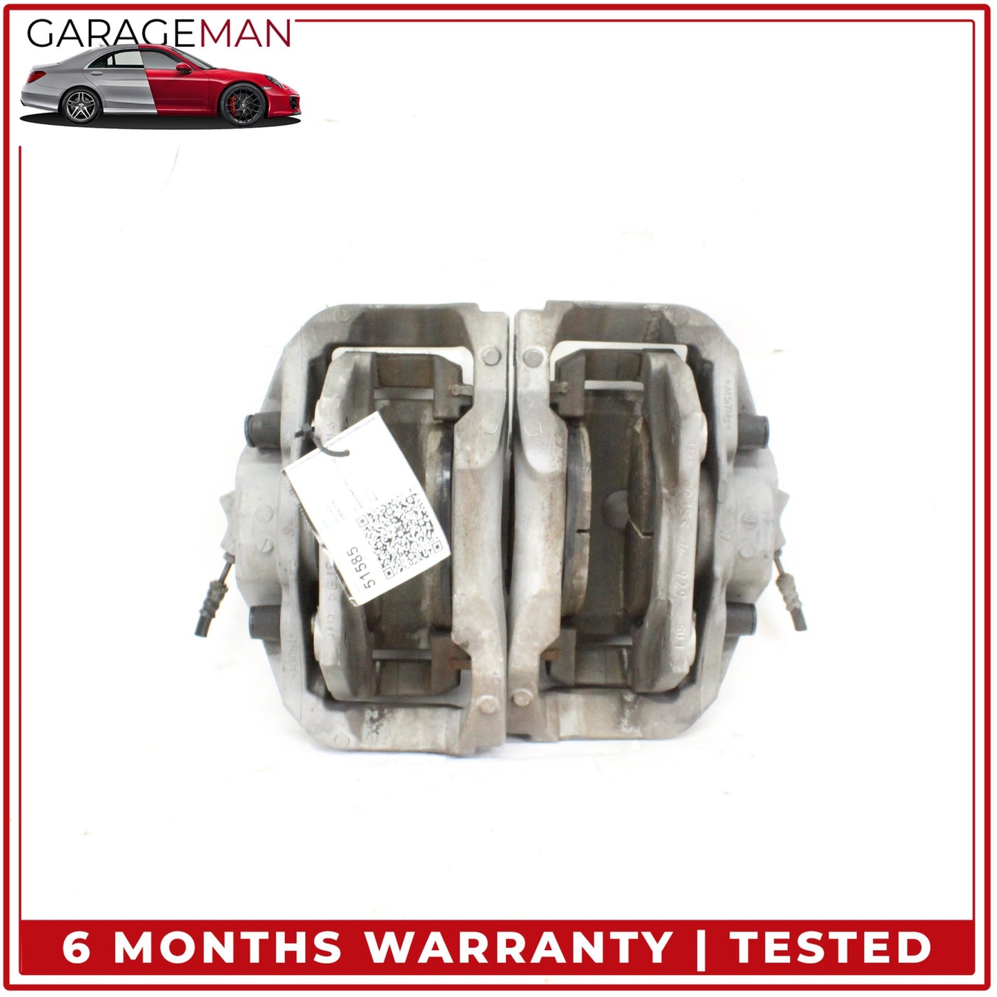 2009-2017 BMW 550i F07 Front Left and Right Side Brake Caliper Set 36786817 OEM