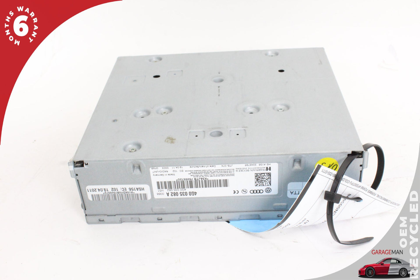 2012-2018 Audi A7 A6 MMI Radio Receiver Control Head Unit 4G0035082 OEM