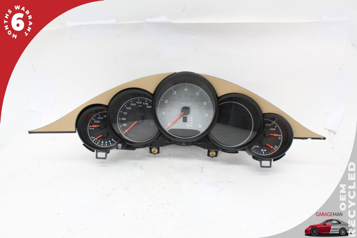 2010-2012 Porsche Panamera 970 Speedometer Instrument Cluster 97064115606 OEM