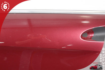 2012-2018 Mercedes W218 CLS550 Rear Left Driver Side Exterior Door Shell Red OEM