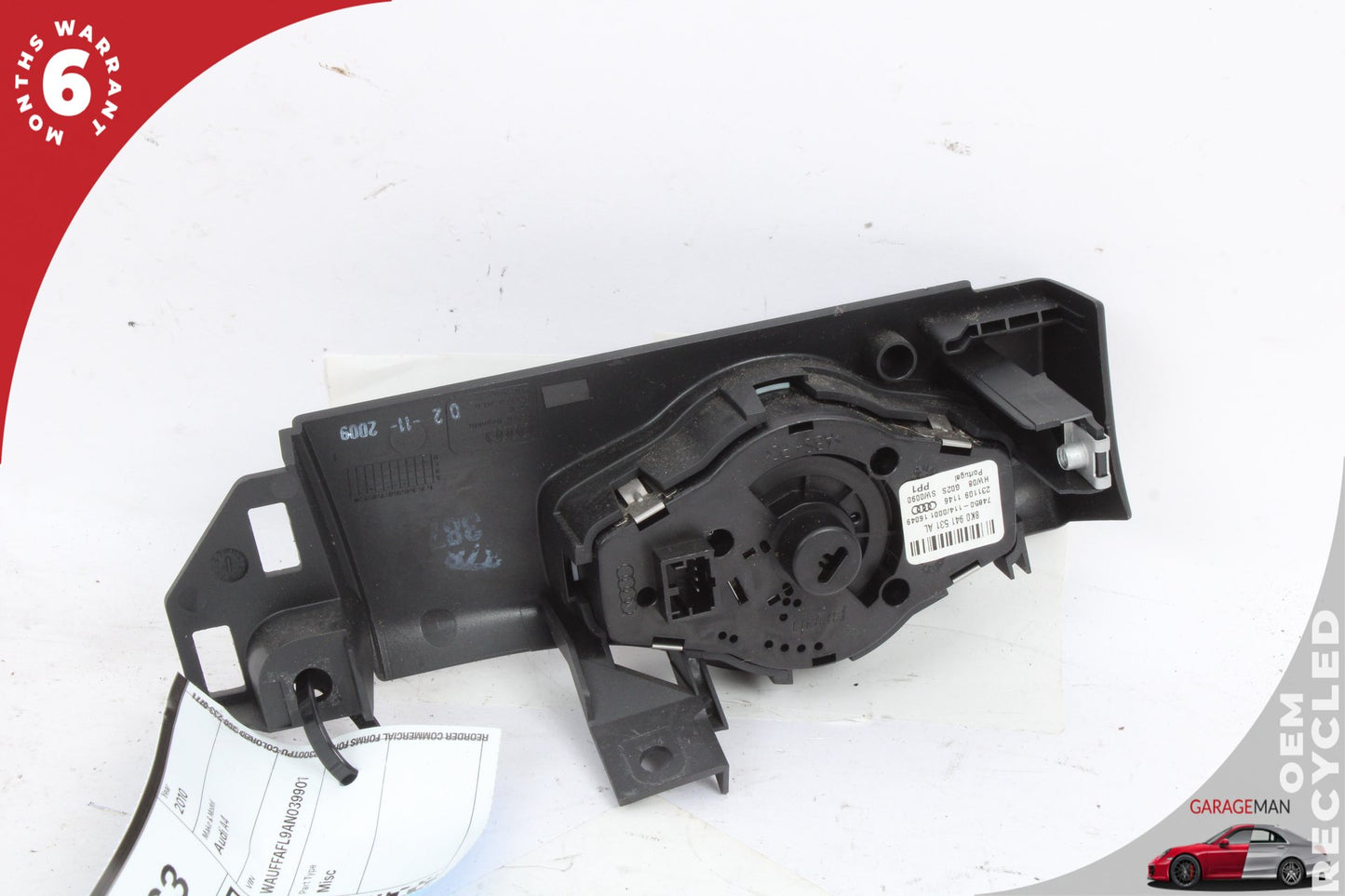 2009-2016 Audi A4 Headlight Switch Control w/ Trim 8K0941531AL