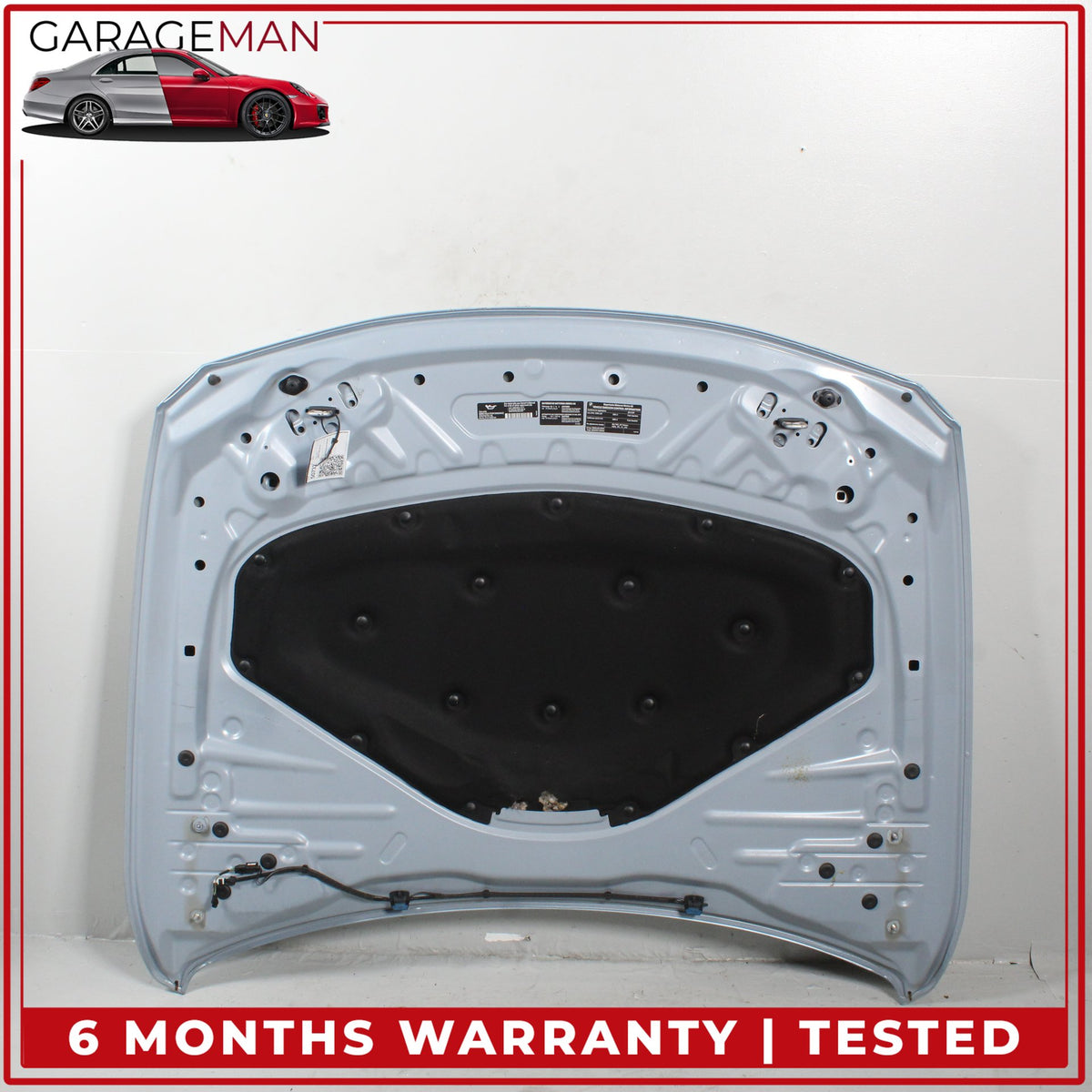 2012-2020 BMW 320i xDrive Front Hood Bonnet Panel Liquid Blue Metallic OEM
