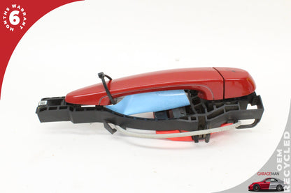 2012-2018 BMW 320i F30 Front Right Side Exterior Door Handle Red 7321640 OEM
