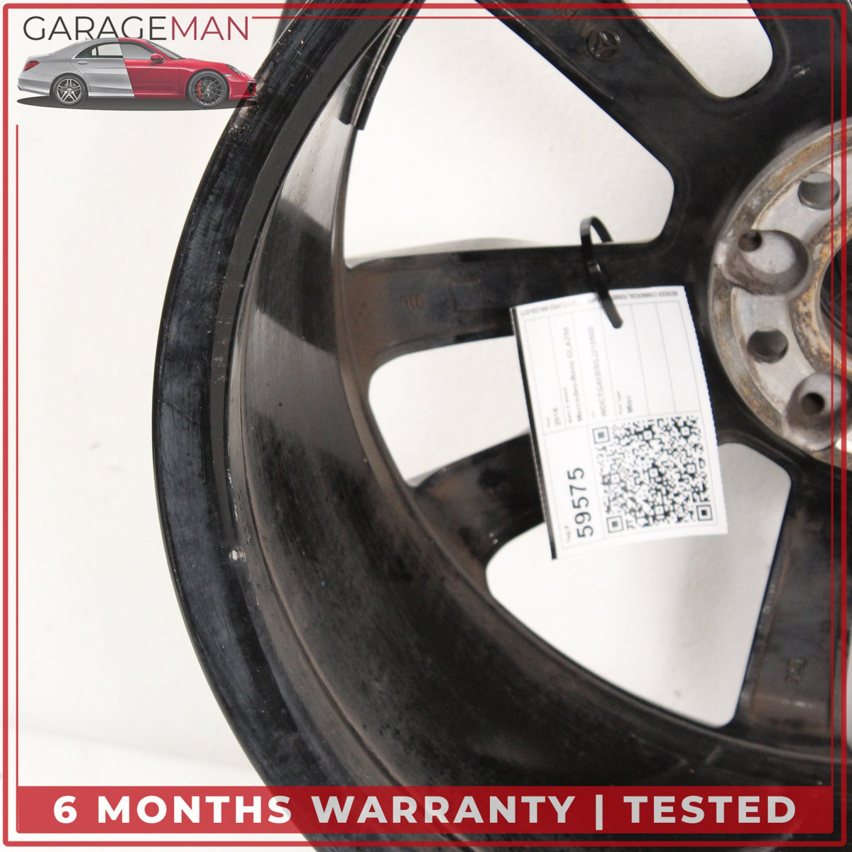 2015-2017 Mercedes X156 GLA250 Front or Rear Side Wheel Rim 8JX19H2 ET43.5 OEM