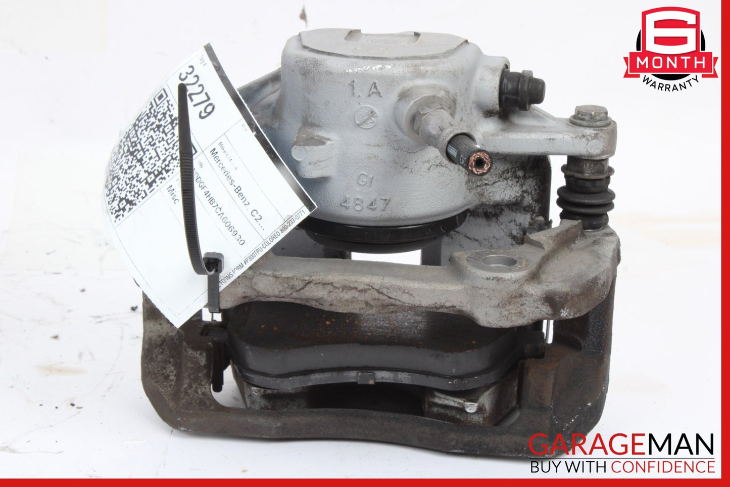 2008-2015 Mercedes-Benz C300 W204 Front Brake Calipers Left and Right Set OEM