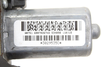2012-2017 Fiat 500 Front Left Driver Door Window Regulator w/ Motor 68070267AD
