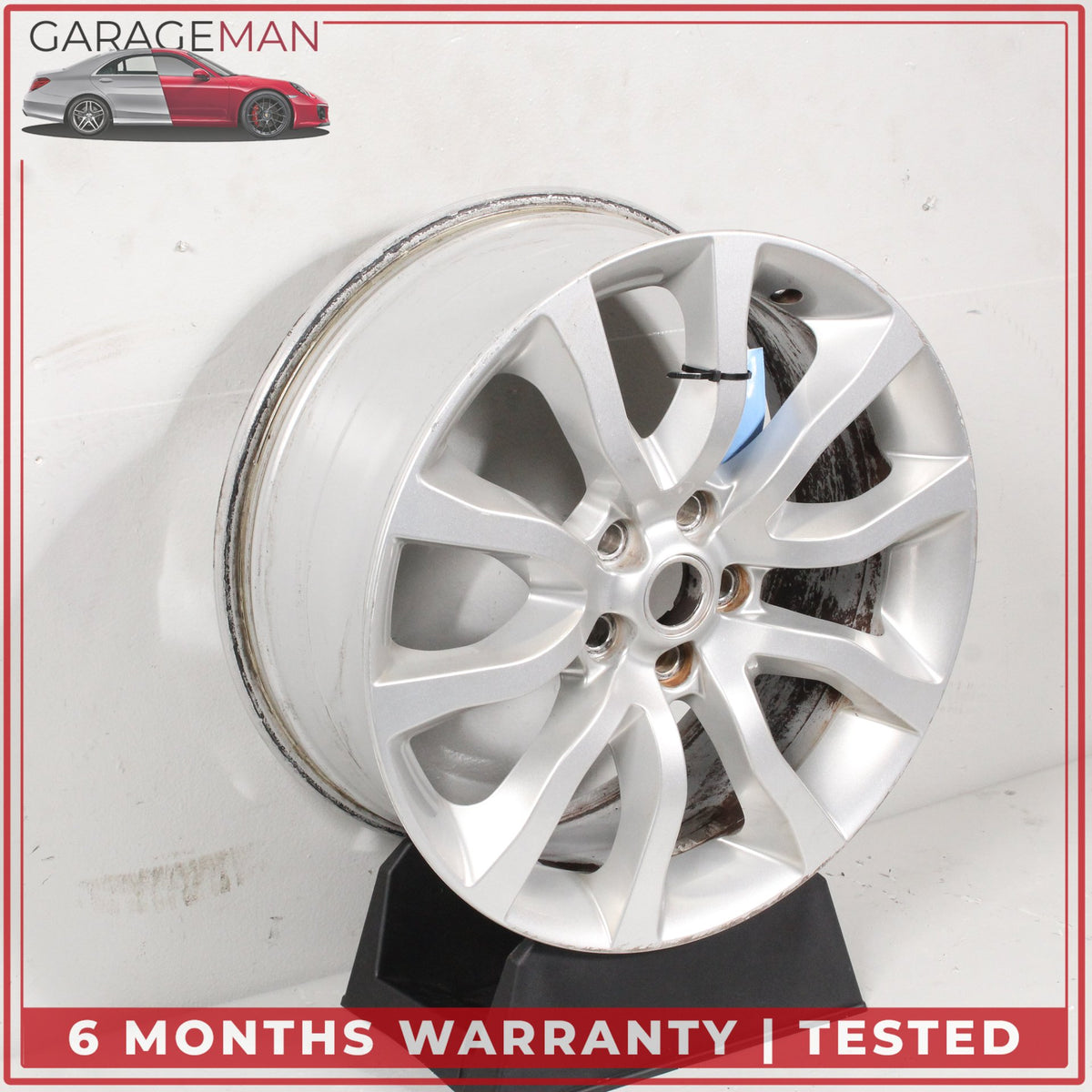 2014-2022 LR Range Rover Sport L494 8.5 x 20 20" Wheel Rim Silver DK621007DB OEM