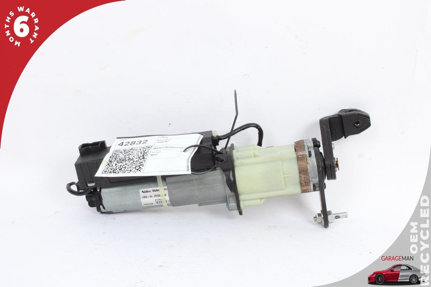 2007-2015 Audi Q7 Rear Left Trunk Tailgate Power Lift Motor 4L0827851B OEM