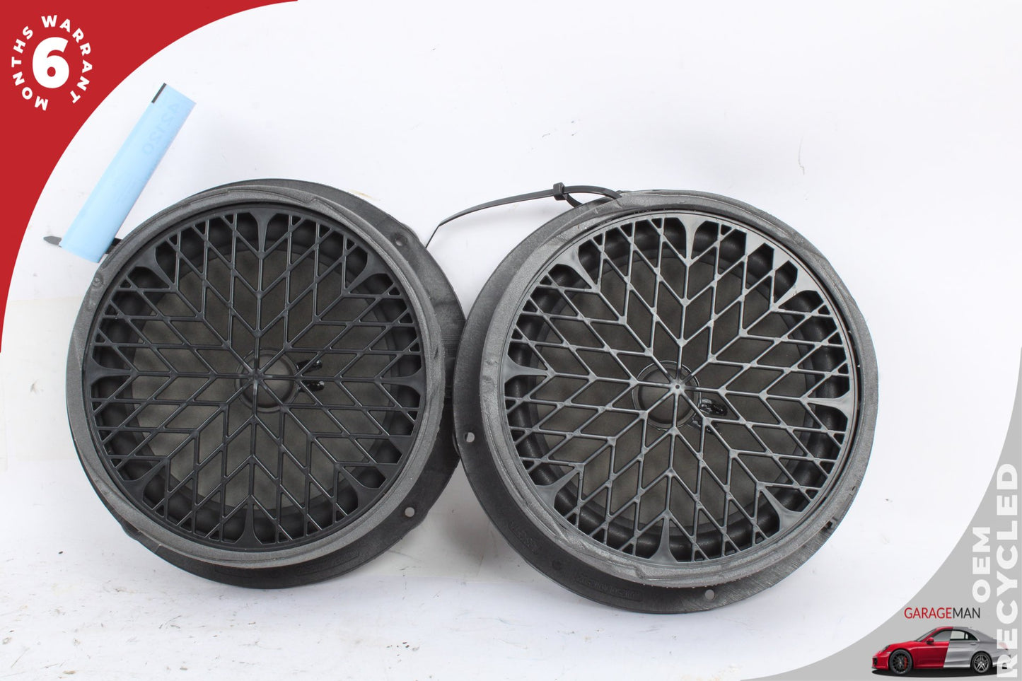 09-17 Audi Q5 8R Front Left & Right Door Audio Speaker Set OEM 8R0035415C