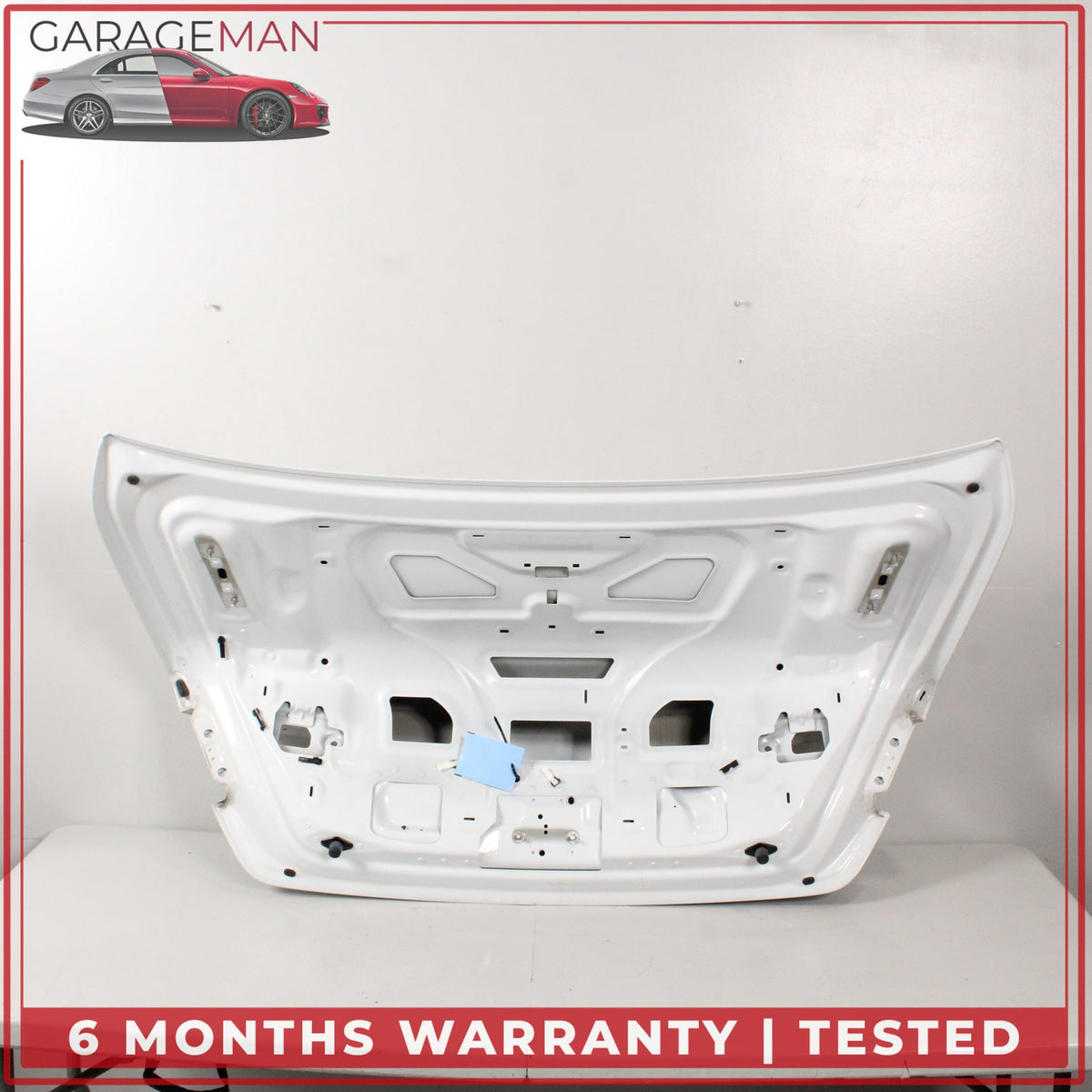 2015-2018 Audi A8 S8 Rear Tailgate Trunk Lid Panel Glacier White Metallic OEM