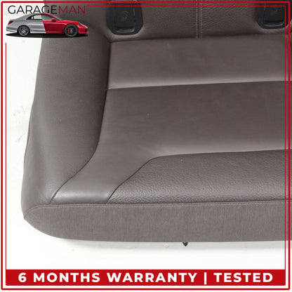 2014-2021 BMW i3 Rear Upper and Lower Seat Bench Cushion w/ Headrest Brown OEM