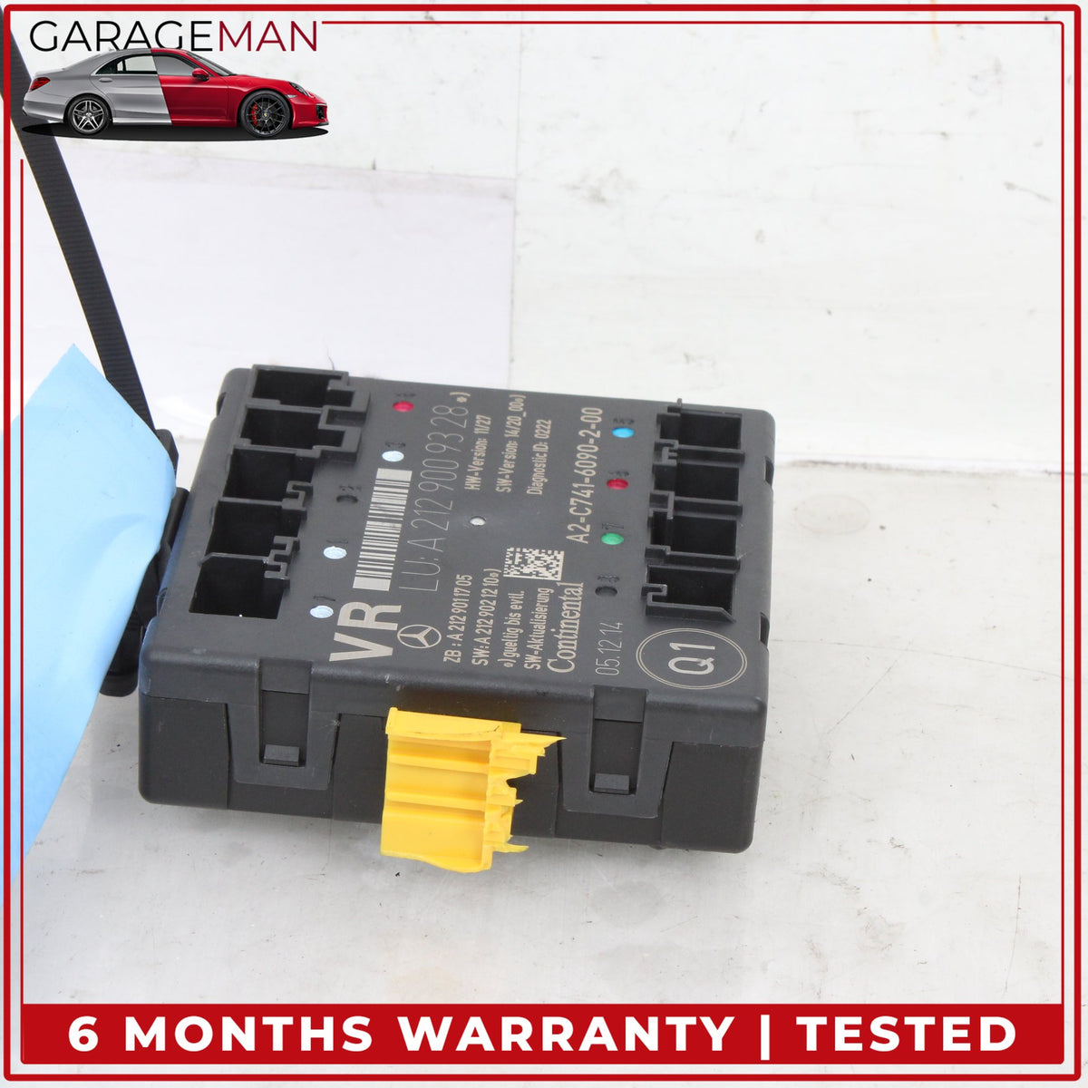 2008-2018 Mercedes W212 E400 Front Right Side Door Control Module 2129009328 OEM