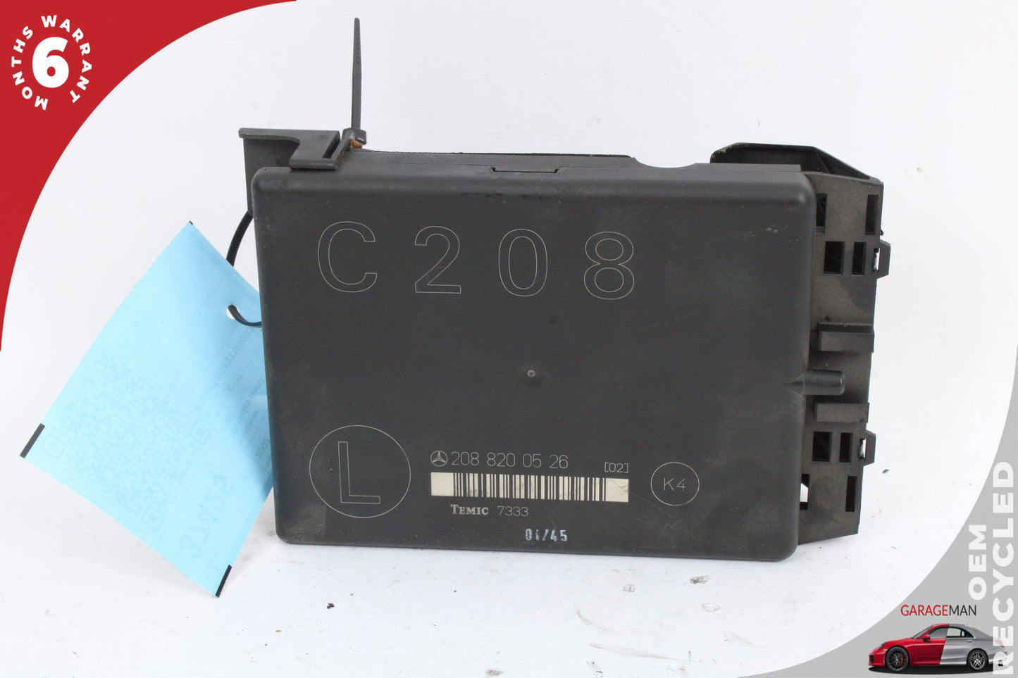 2002 Mercedes-Benz CLK55 AMG W208 Convertible Front Left Seat Control Module 2088200526 OEM