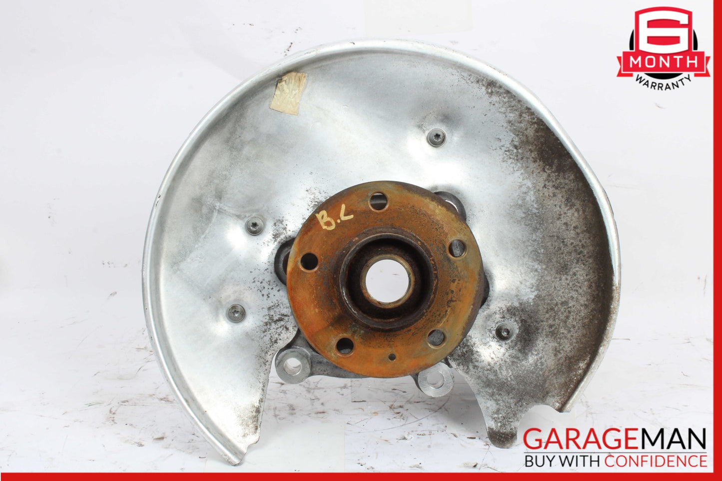 2009-2018 Audi A6 Rear Left Side Spindle Knuckle Wheel Hub 8K0505431AR OEM