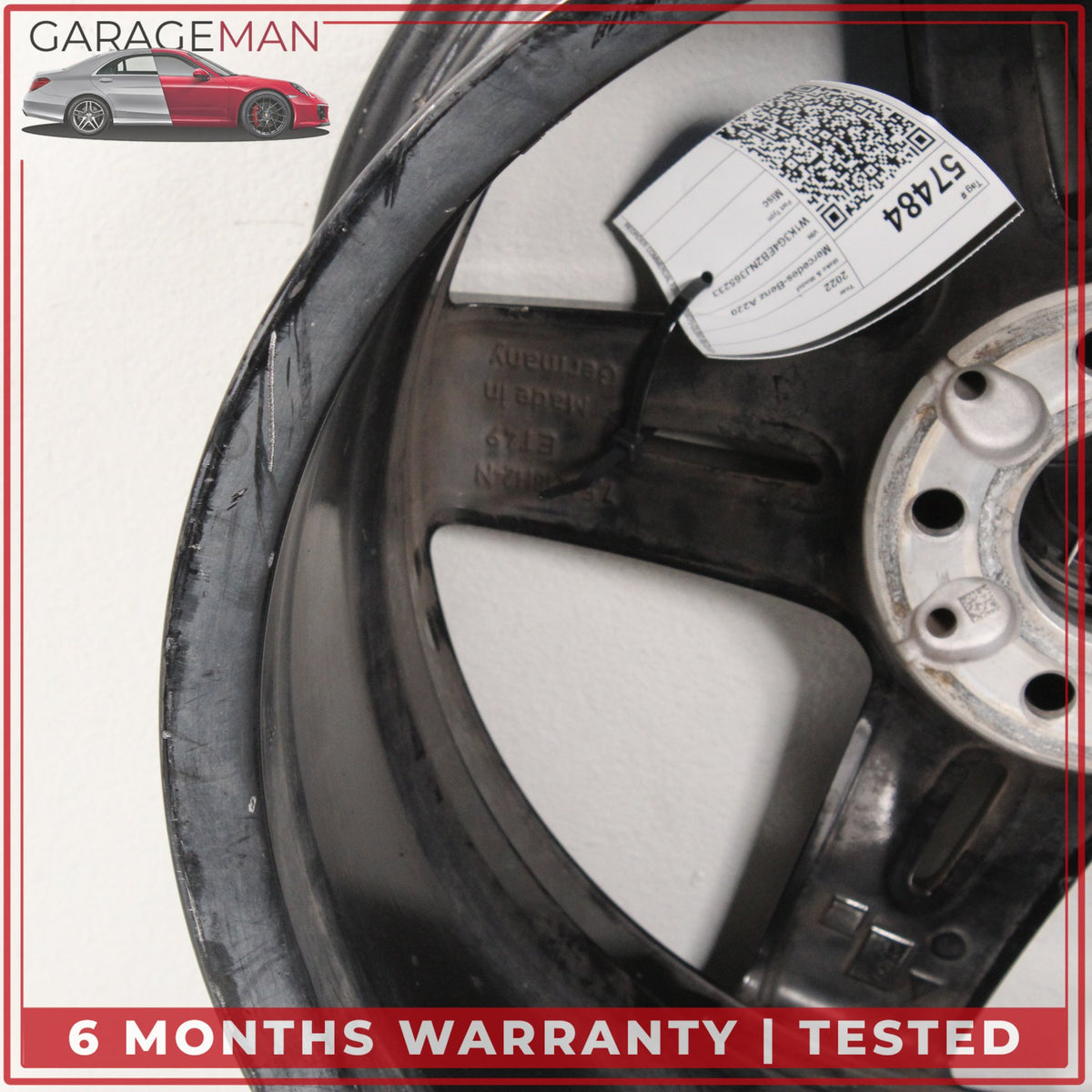2019-2022 Mercedes W177 A220 Front or Rear Wheel Tire Rim 7.5Jx18H2 ET49 OEM