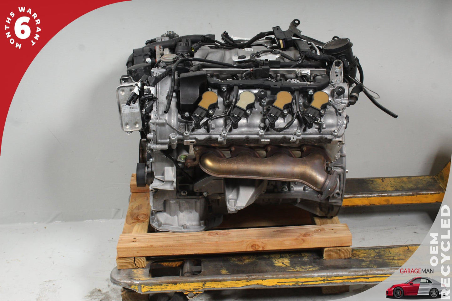 2007-2011 Mercedes W221 S550 CL550 RWD Engine Motor Assembly 5.5L V8 M273 OEM