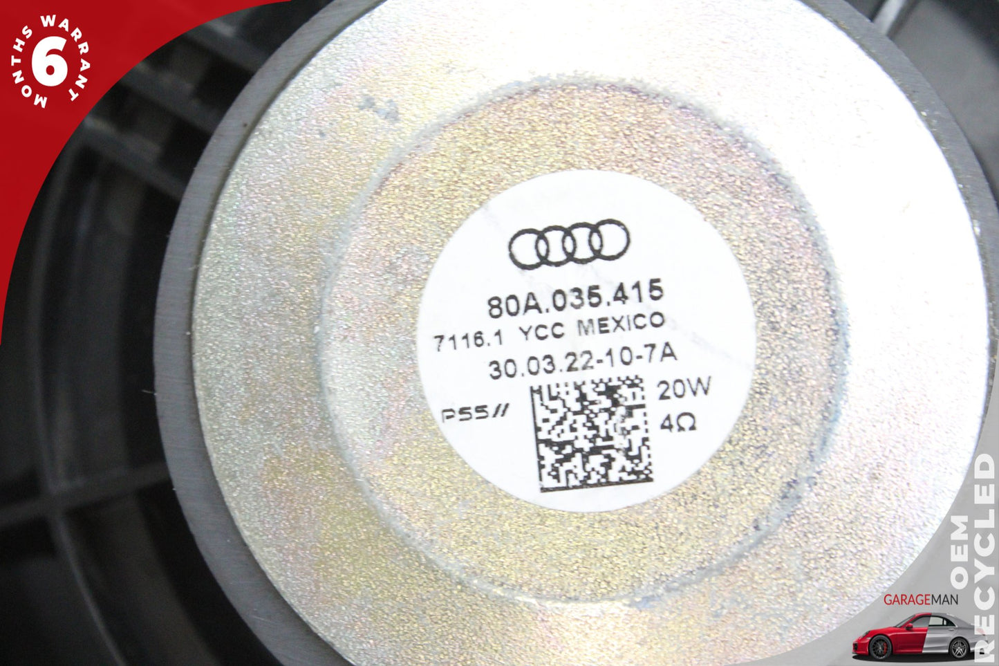2020-2024 Audi Q5 SUV Front Left or Right Side Door Speaker 80A035415
