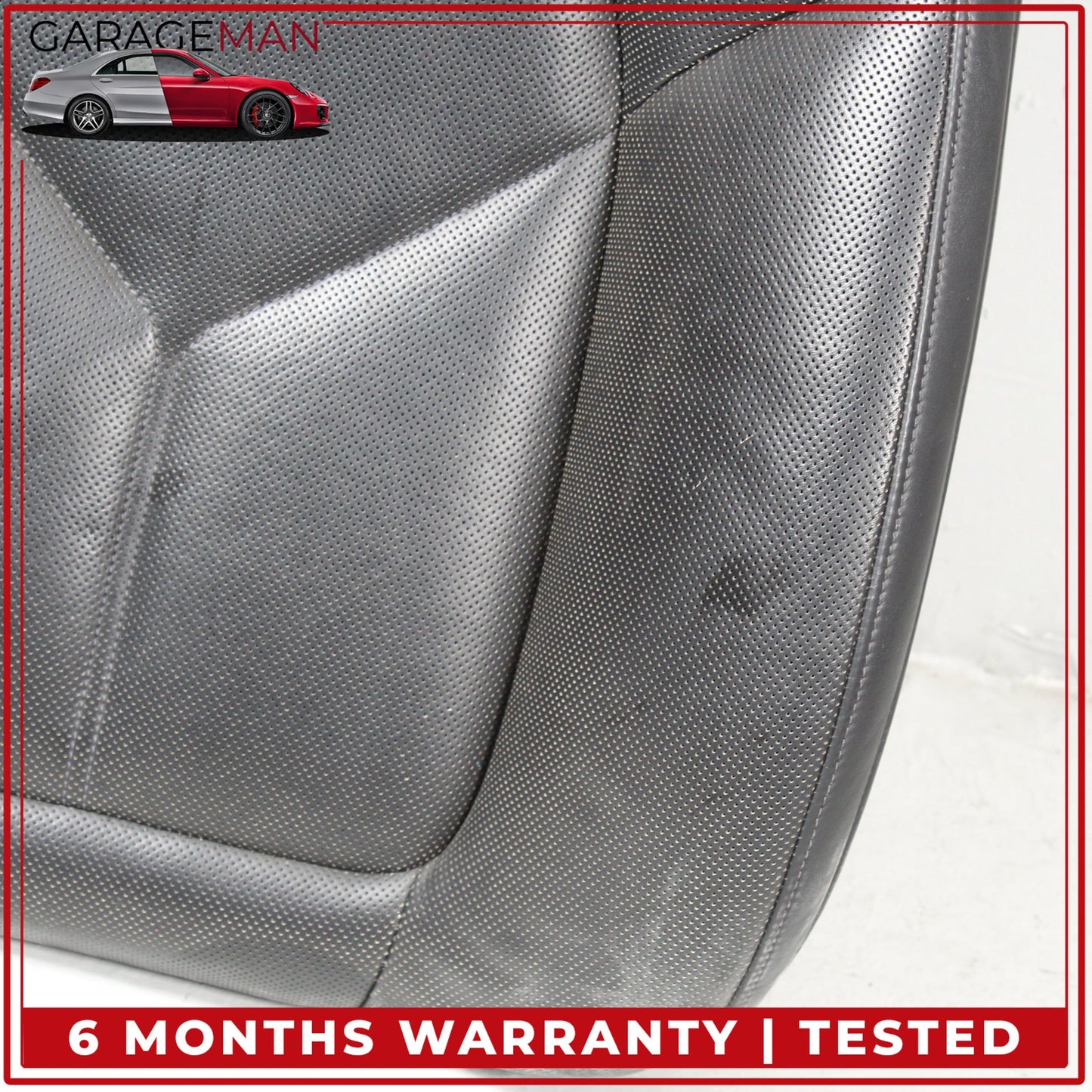 2011-2018 Porsche Cayenne 958 Front Right Side Top Upper Seat Cushion Black OEM