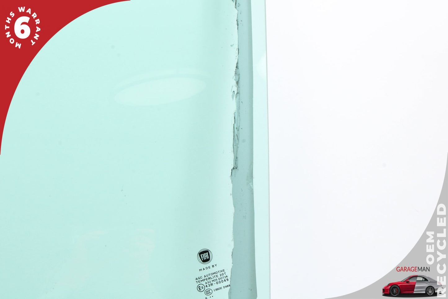 2014-2020 Fiat 500L Front Left Driver Side Door Window Glass 43R00049 OEM
