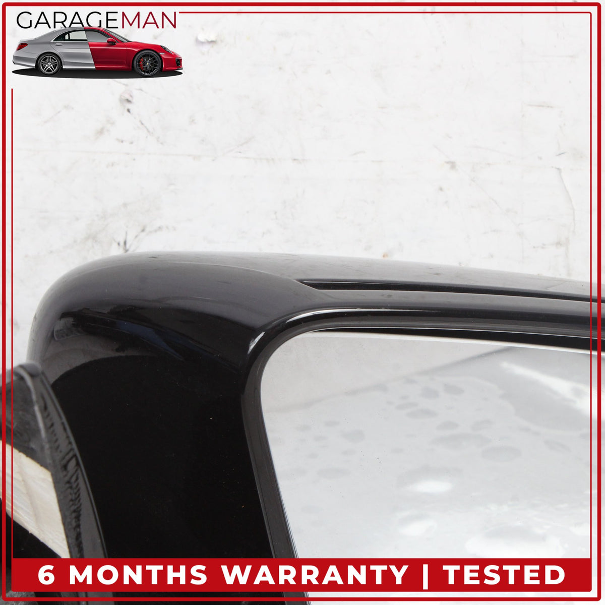 2010-2016 Mercedes W212 E350 Right Door Rear View Mirror w/ Blind Spot Black OEM