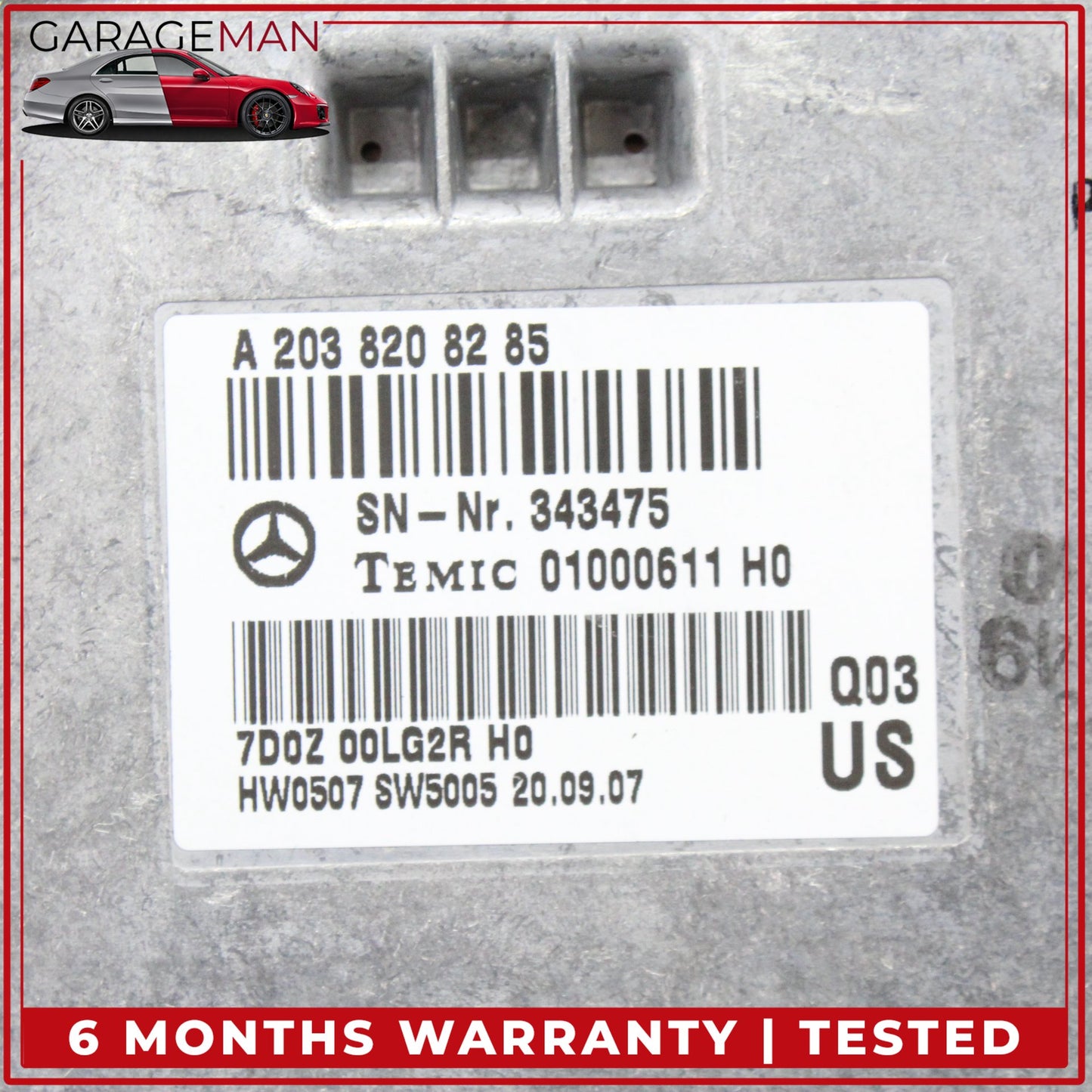 2007-2012 Mercedes X164 GL550 Voice Language Communication Control Module OEM