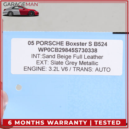 2005-2012 Porsche Boxster 987 Front Right Upper Seat Cushion OEM
